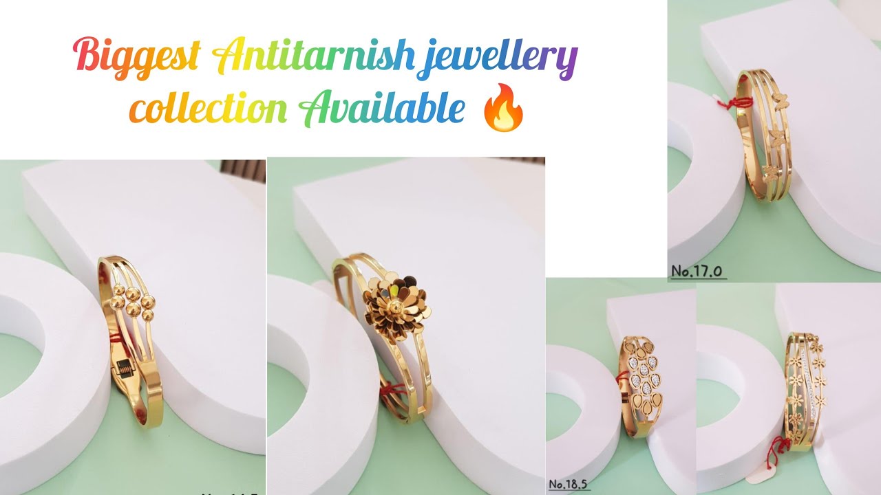 Anti Tarnish Jewellery Bracelet Latest Collection wholesale 
