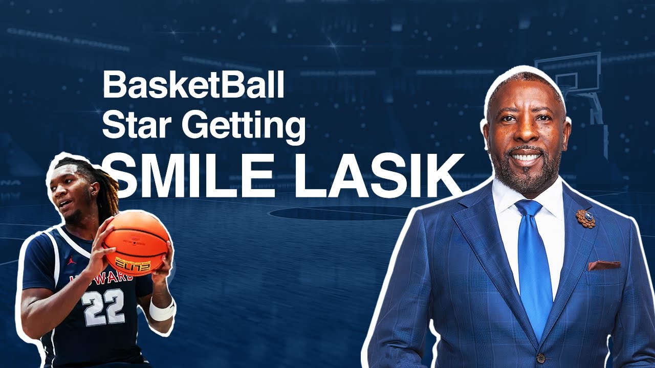 Basketball Star Gets ZEISS SMILE PRO: No Flap, Fast Recovery for Athletes!