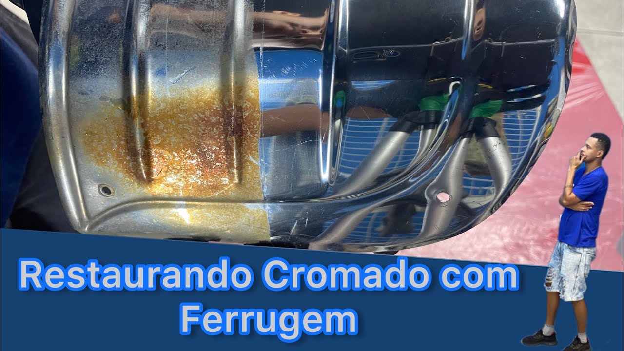 Como remover ferrugem do cromado