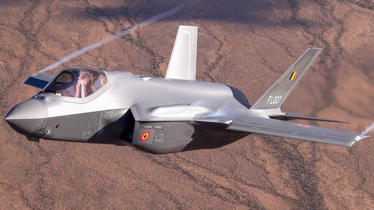 First BELGIAN AIR FORCE F-35A PHOTOMISSION: Air-to-Air AVIATION Highlights