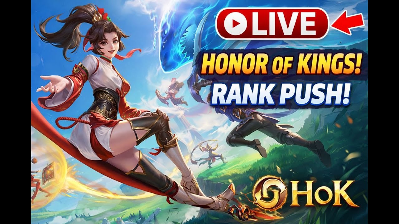 🔴 Honor of Kings LIVE | New Player Road to Grandmaster