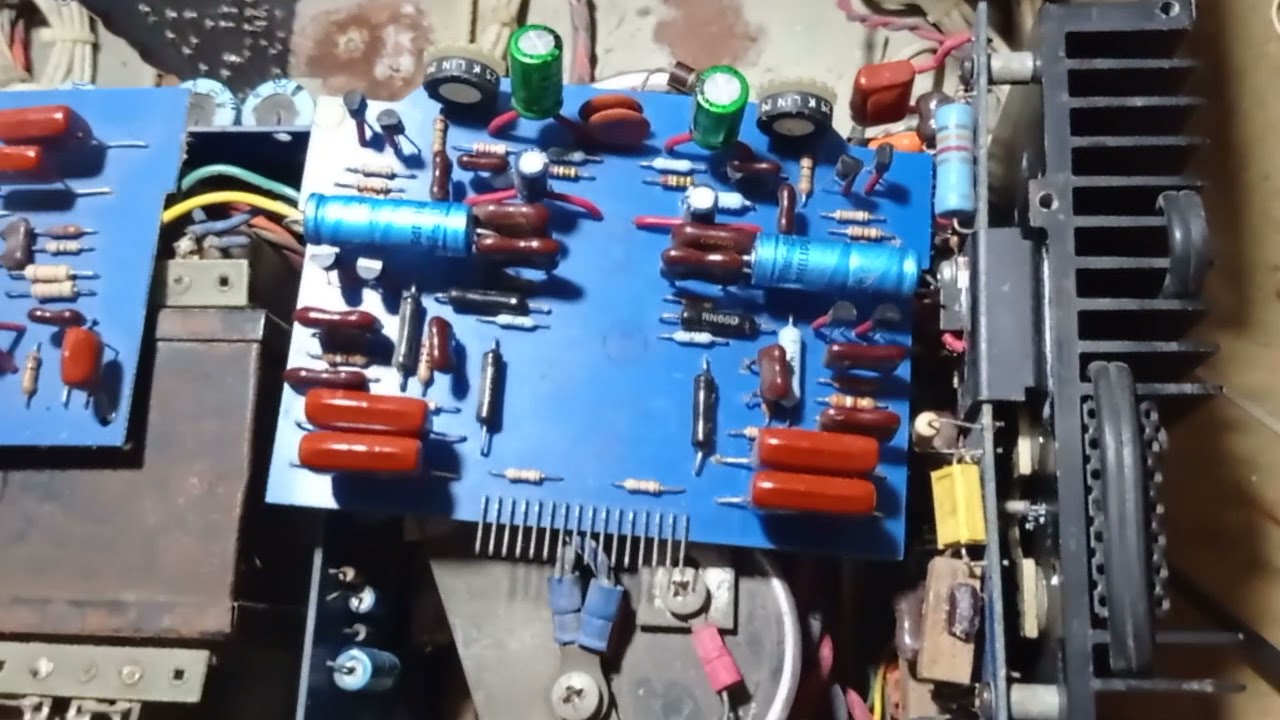 Amplificador de alta fidelidad Marantz 1200B parte 2 la topología Sziclai