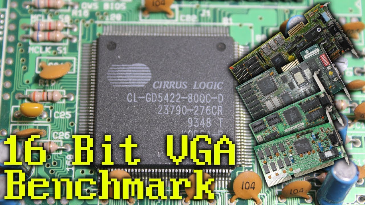 Benchmarking 16 Bit ISA VGA Cards