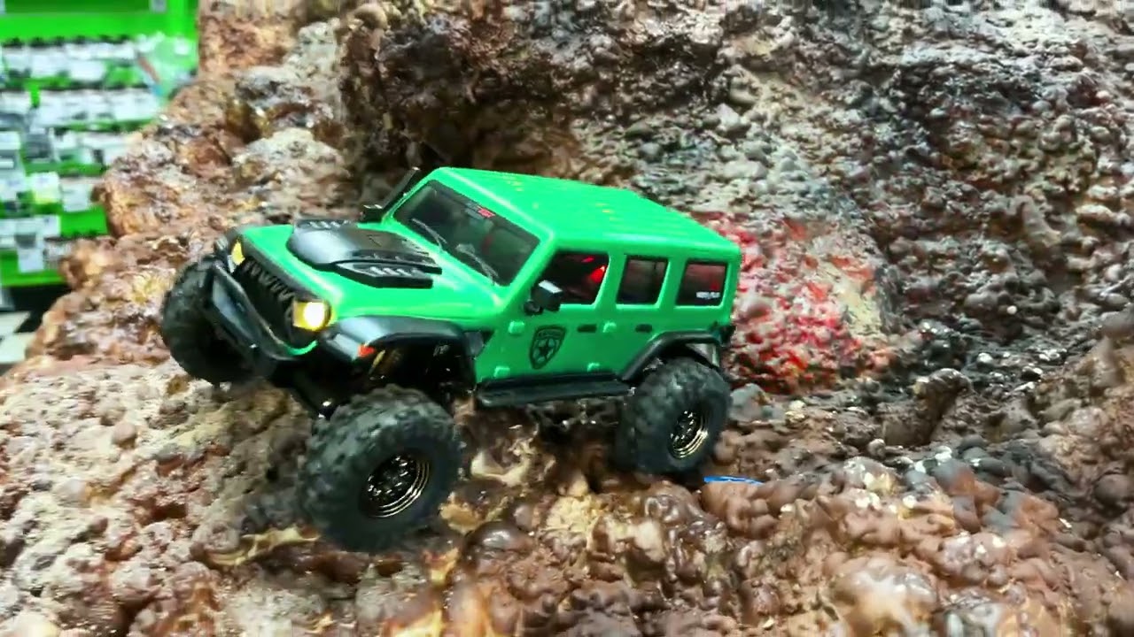 INSANE FURITEK FX118 KATANA TAKES OVER Hobby Shop Crawler Course!  @azturnandburnrc6083