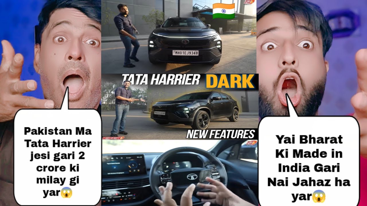 Tata Harrier 2024 Dark Black Edition Review | Pakistani Shocking Reacts