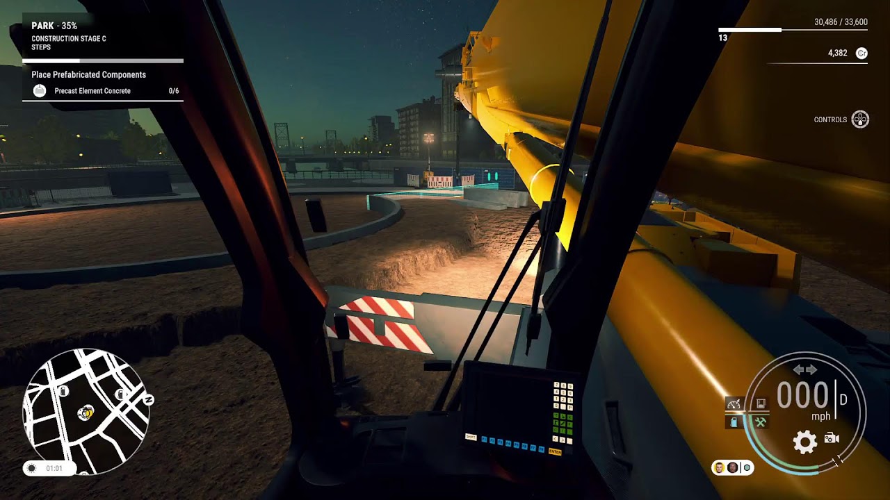 Construction simulator