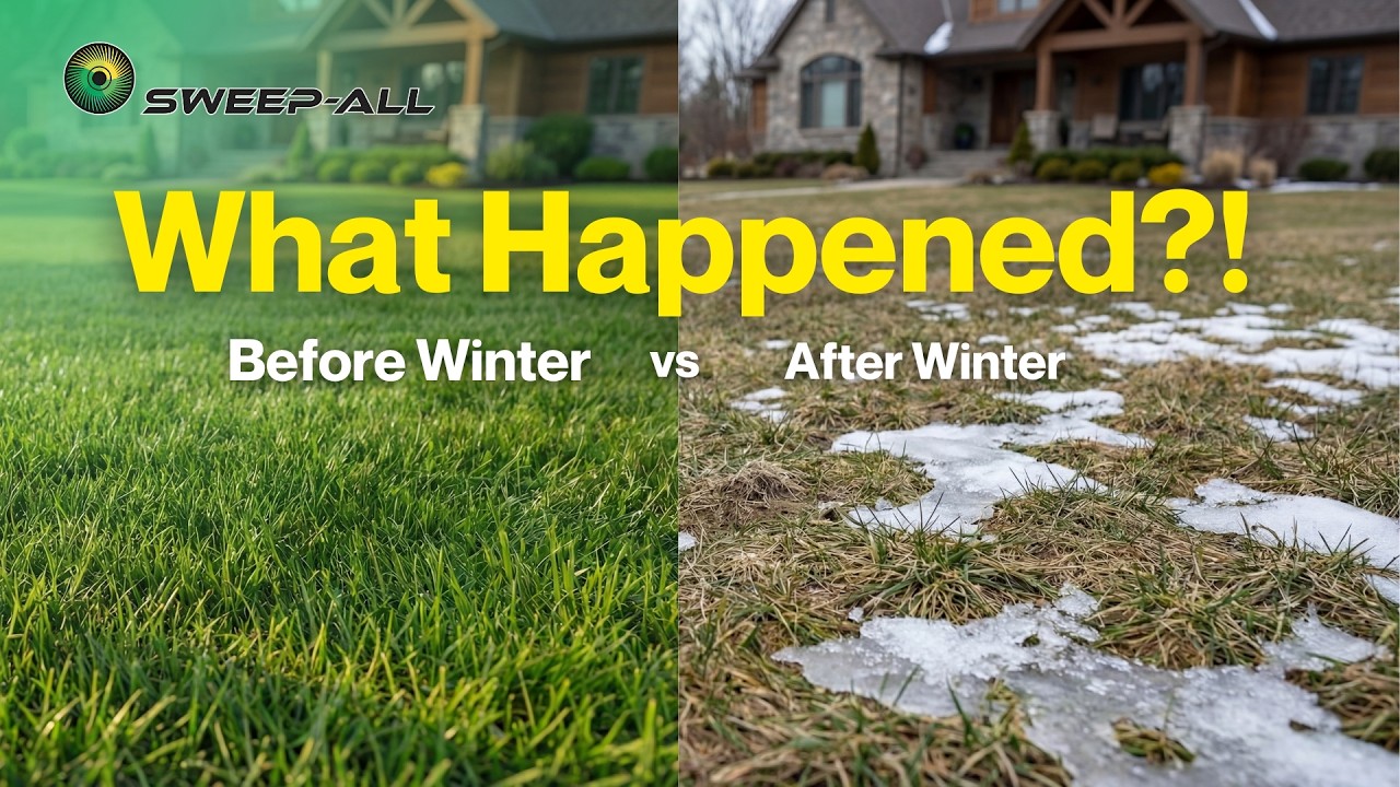 What Winter Really Does to Your Turf | Sweep-All | Sweeper, Power Rake, Aerator