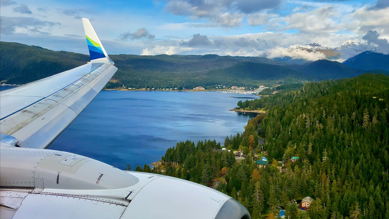 [4K] – Stunning & Smooth Juneau Landing – Alaska – Boeing 737-700 – JNU – N613AS – SCS Ep. 740