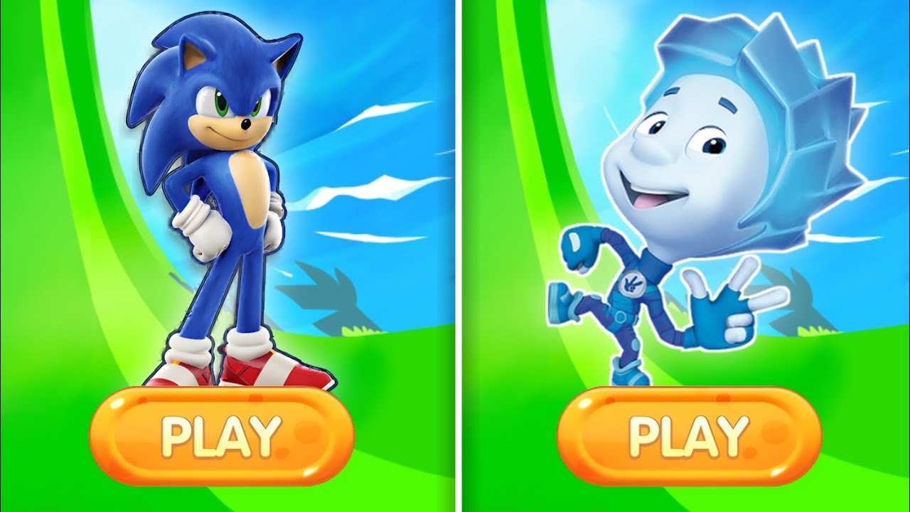 Sonic Dash Vs Top Secret - Movie Sonic Vs All Boss Zazz Egman All characters unlocked 