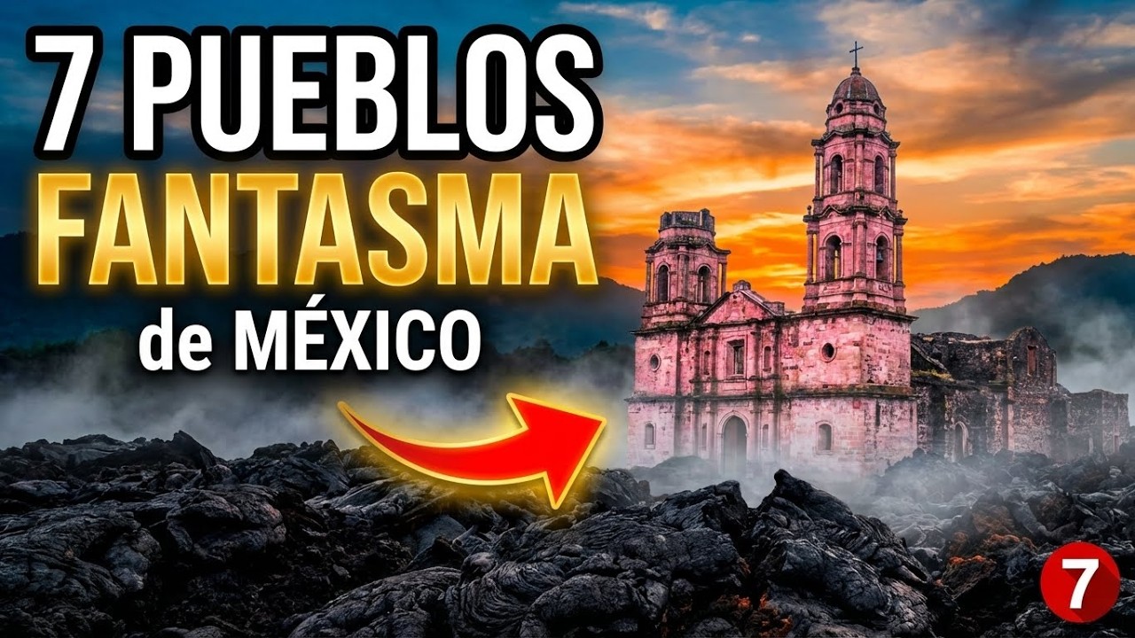 7 PUEBLOS FANTASMA Abandonados de México — Historia Real Documentada