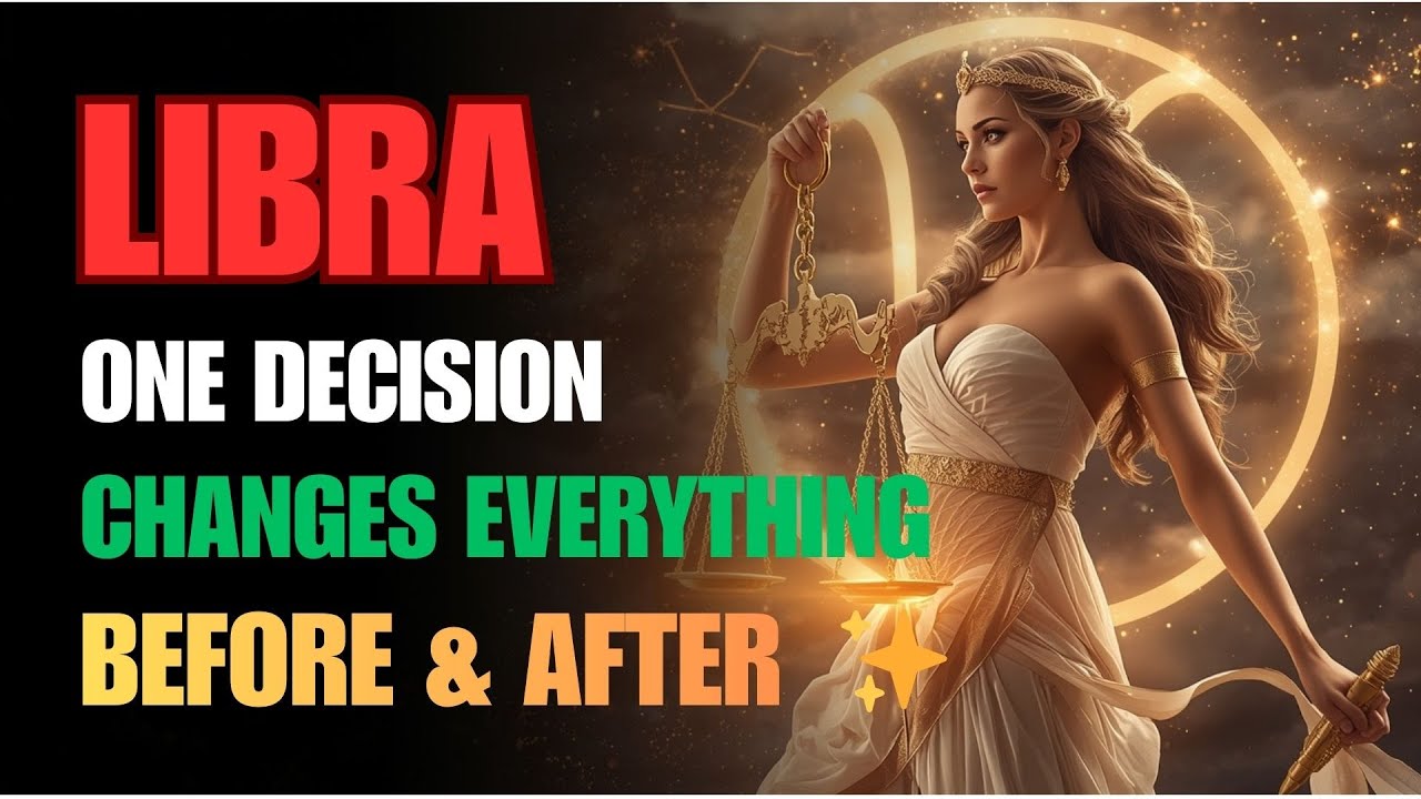 LIBRA ♎ One Decision Changes Everything — A Before & After Moment In Your Life ⚖️✨