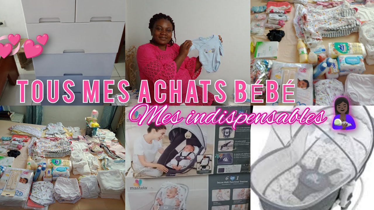 ACHATS BÉBÉ / MAMAN 237 SUR BUDGET/NÉCESSAIRE/STRICT MINIMUM #bebe3 #motivation #organisation #mama