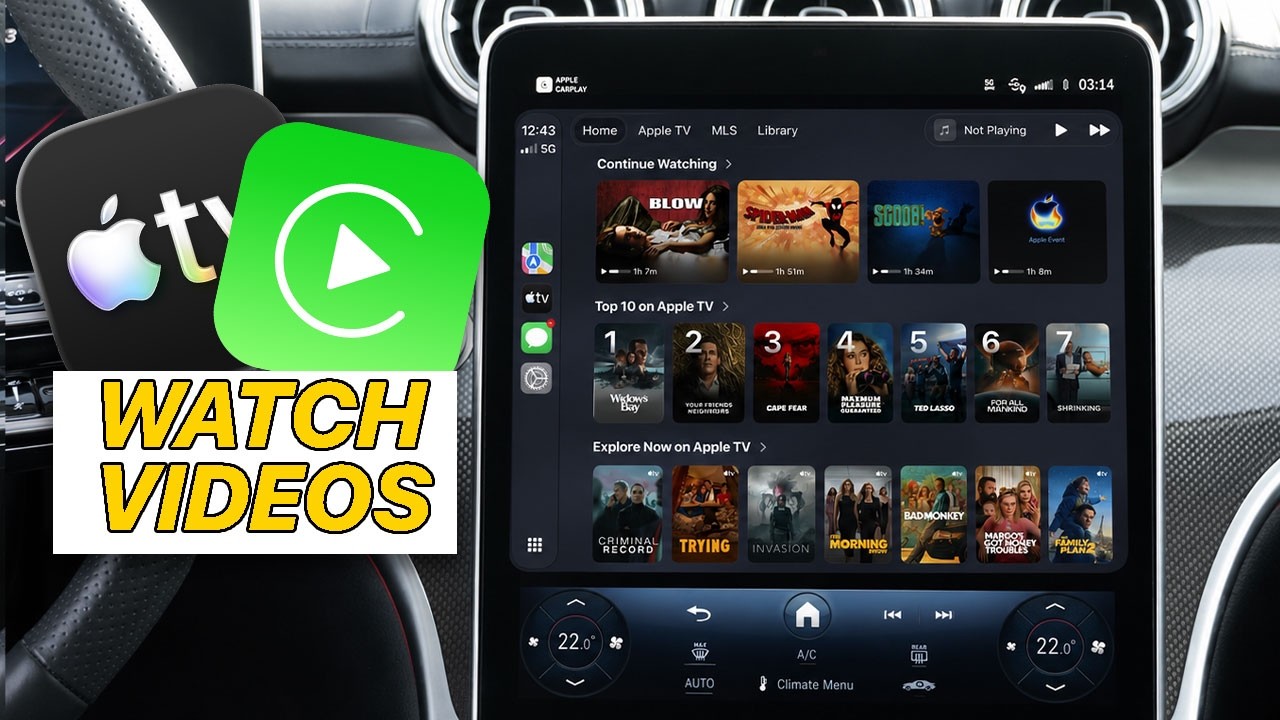 Наконец-то! Просмотр видео на Apple CarPlay - iOS 27
