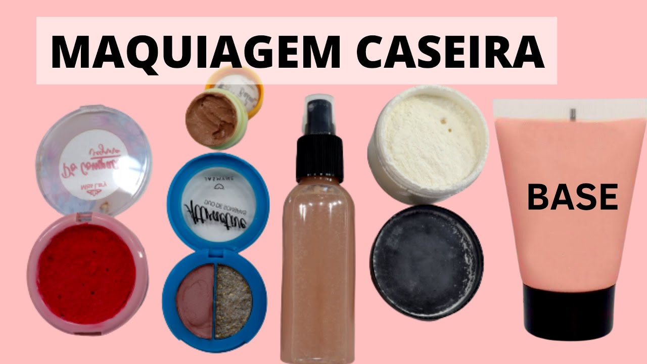 KIT DE MAQUIAGEM CASEIRA PARA PREPARAÇÃO DE PELE