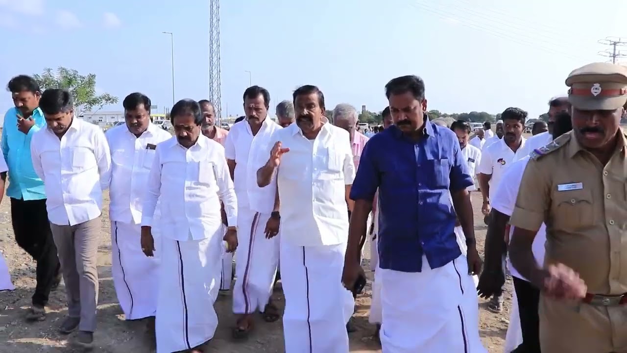 திருச்சியில் மாநாடு வேலைகளை பார்வையிட்டார் மலைக்கோட்டை மன்னவர் 👆💥#tamilnadu #mkstalin #dmk  #trichy 