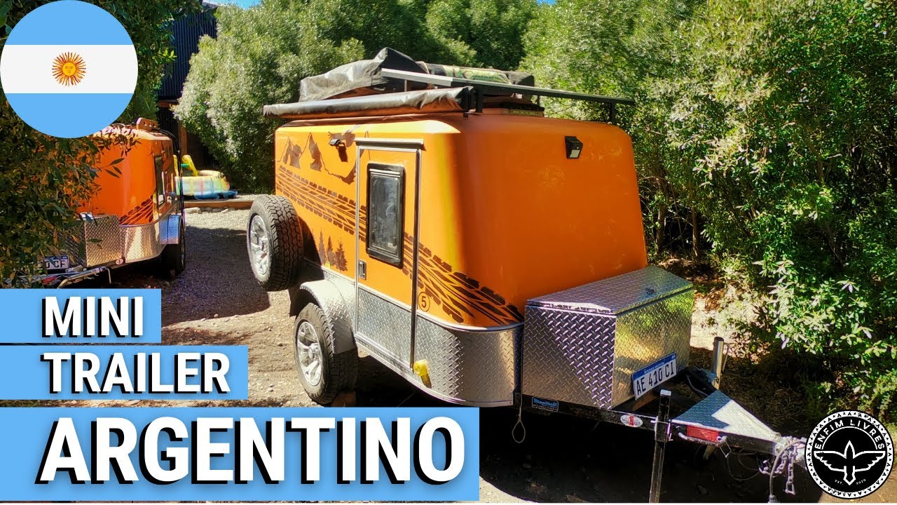 Como é um MINI TRAILER na ARGENTINA | Alugue em Bariloche | Ep.18 Exp. Enfim do Mundo