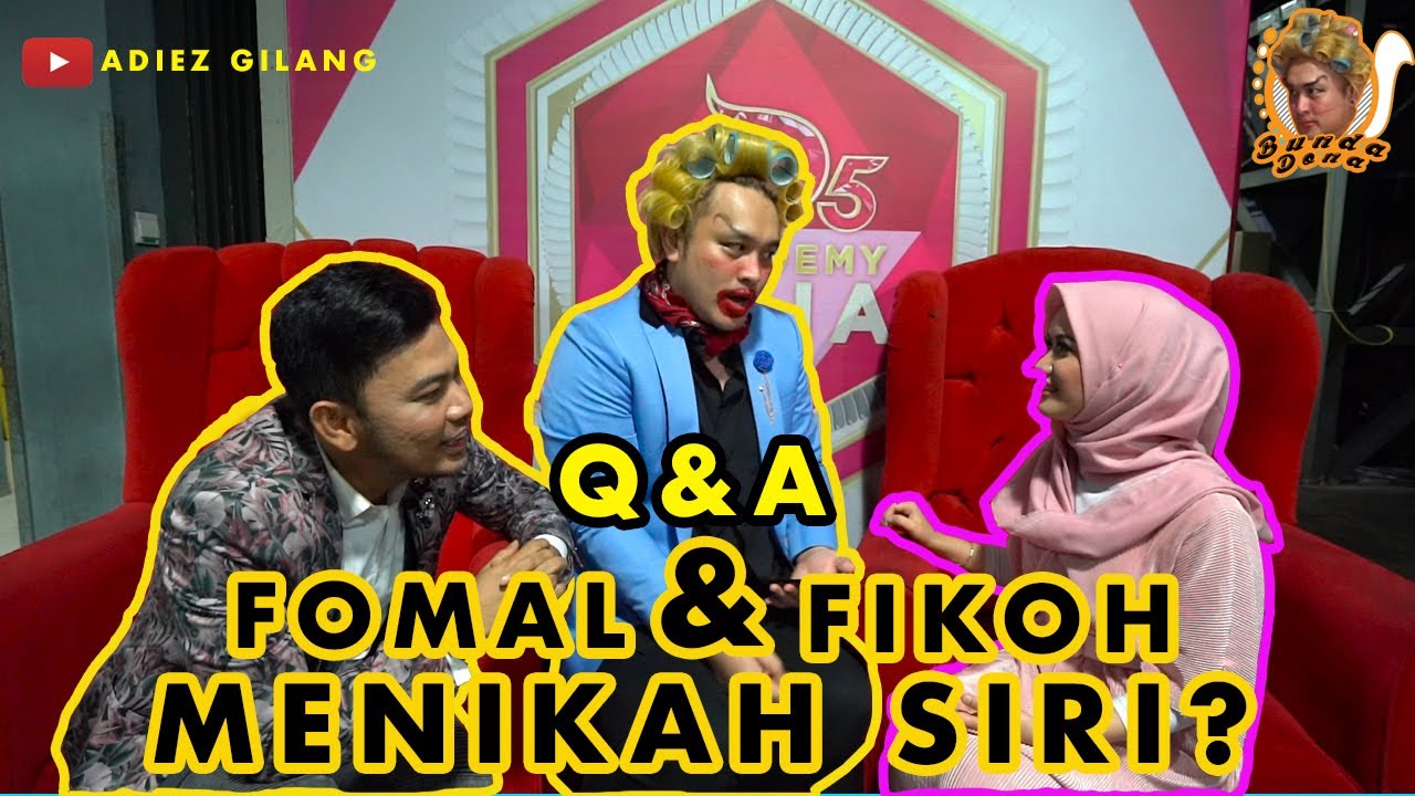 BUNDA DONA SHOW: FOMAL DAN FIKOH MENIKAH SIRI?