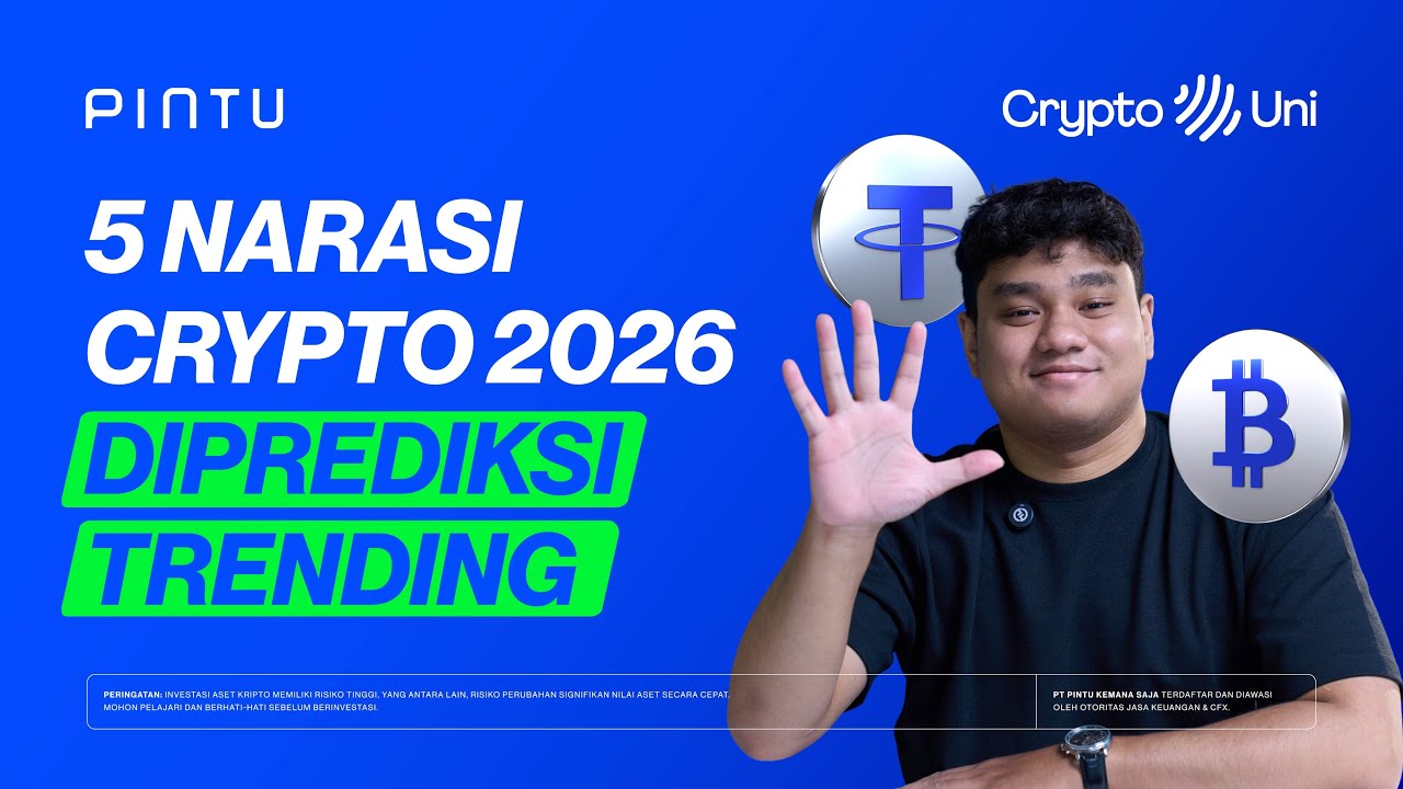 Bahas 5 Narasi Crypto 2026: Prediction Market, Stablecoin, RWA | Crypto Uni S2 Ep. 13
