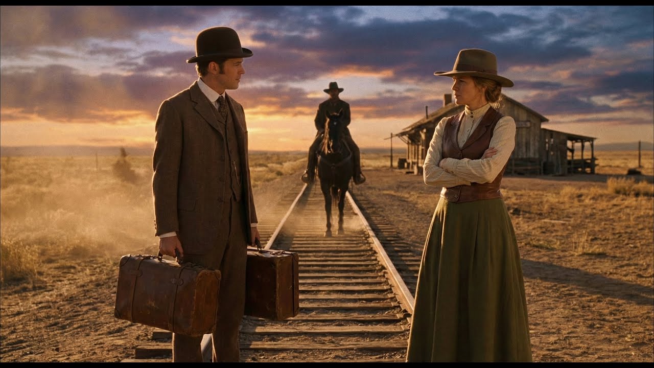 **Муж, которого он заказал по почте, сбежал из высшего общества, чтобы жениться на вдове-фермерше...