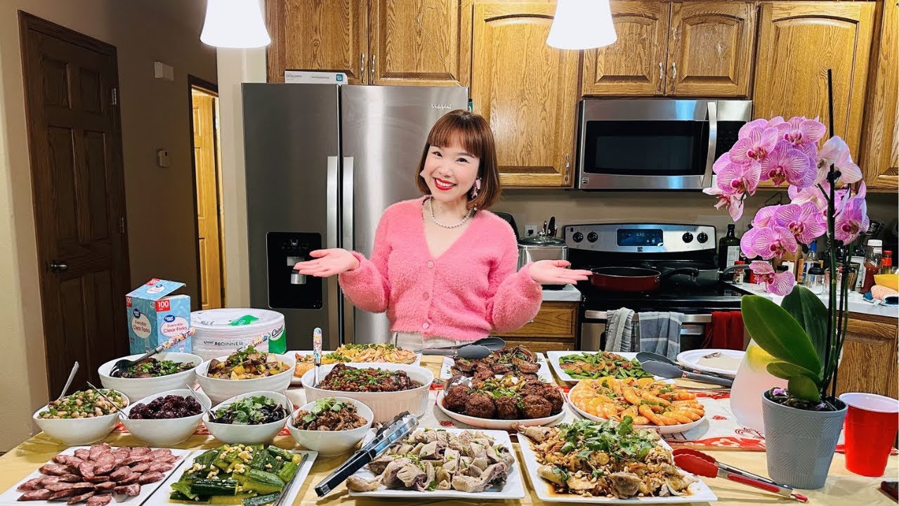 在美华人的家庭年夜饭