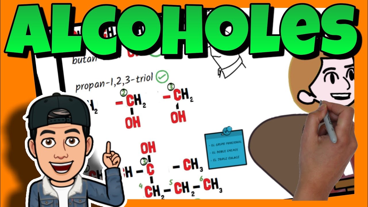 🔴 ALCOHOLES | Formulación y nomenclatura orgánica