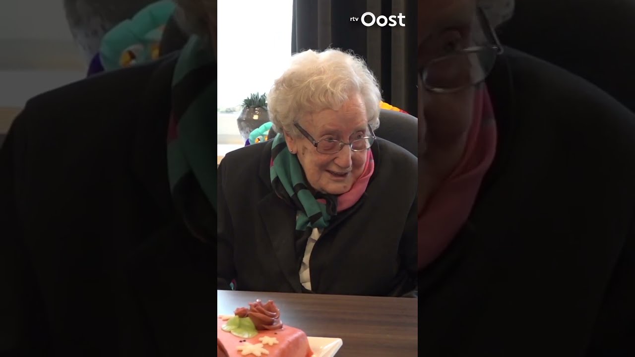 Dit is Marie, de oudste inwoner van Overijssel! | RTV Oost
