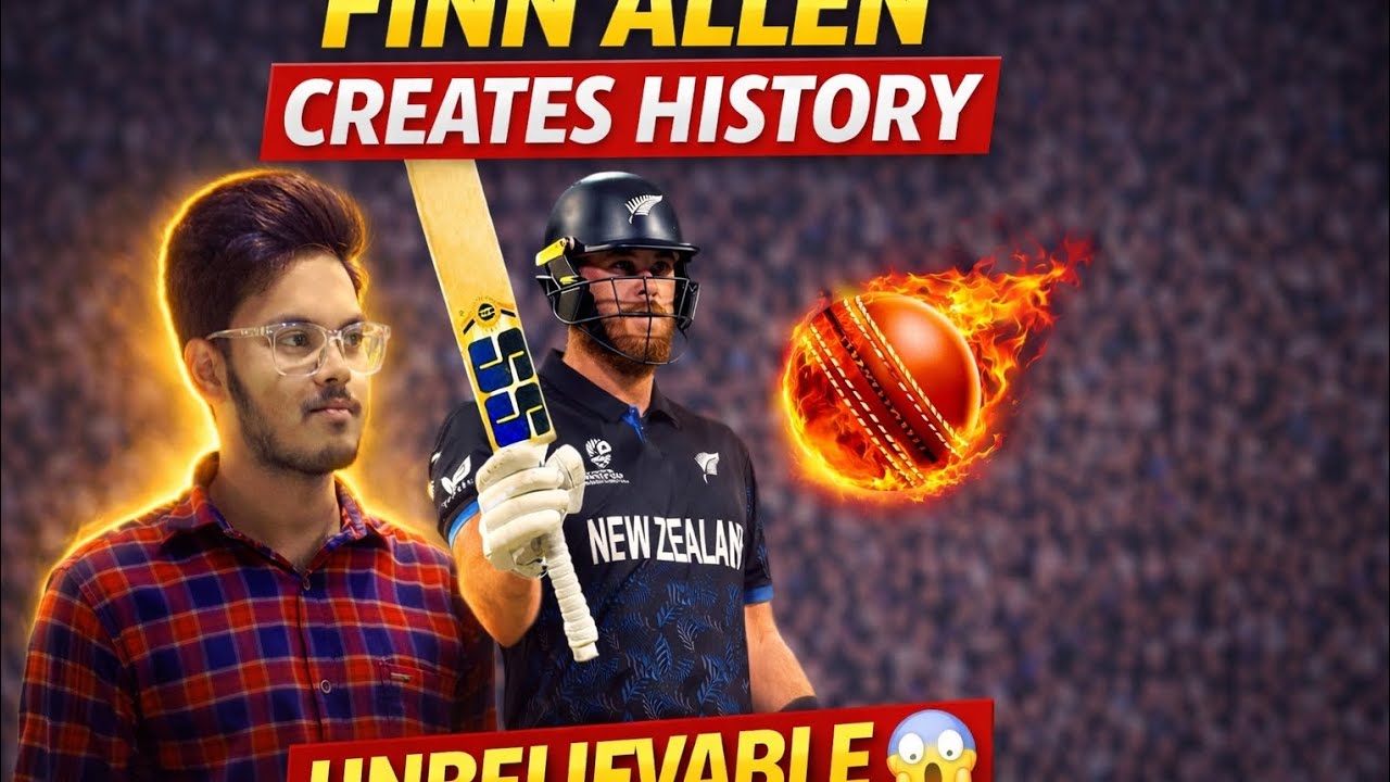 😱😱 finn allen what a knock , newzealand into the final at ahemdabad tharses proteas # NZ vs sa