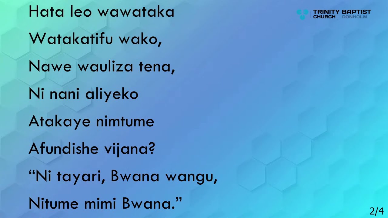 Bwana Uliyewaita | Selina Daniel