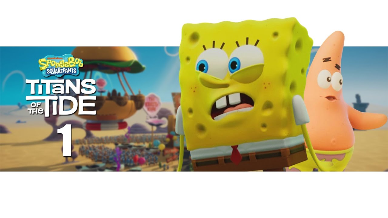 Прохождение SpongeBob SquarePants Titans of the Tide [Без Комментариев] ► Часть 1: Бикини Боттом