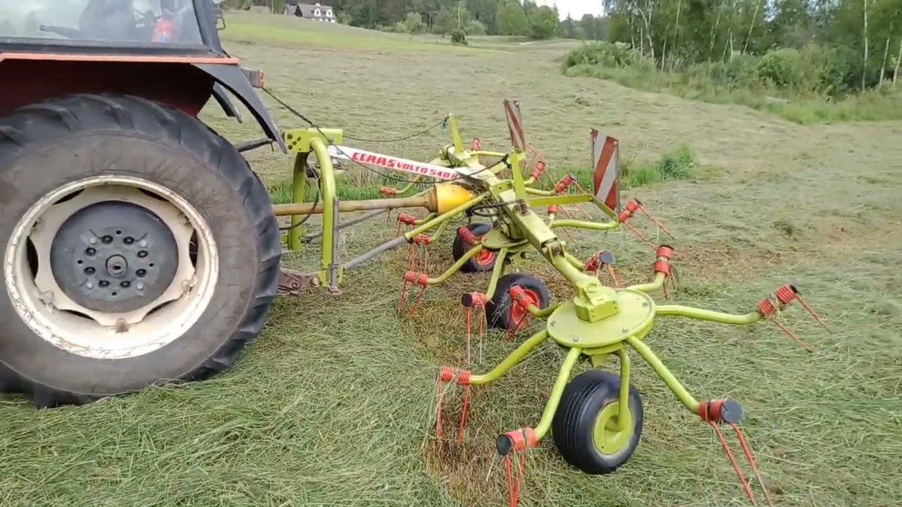 prezentacja nowego nabytku Claas volto 540 H