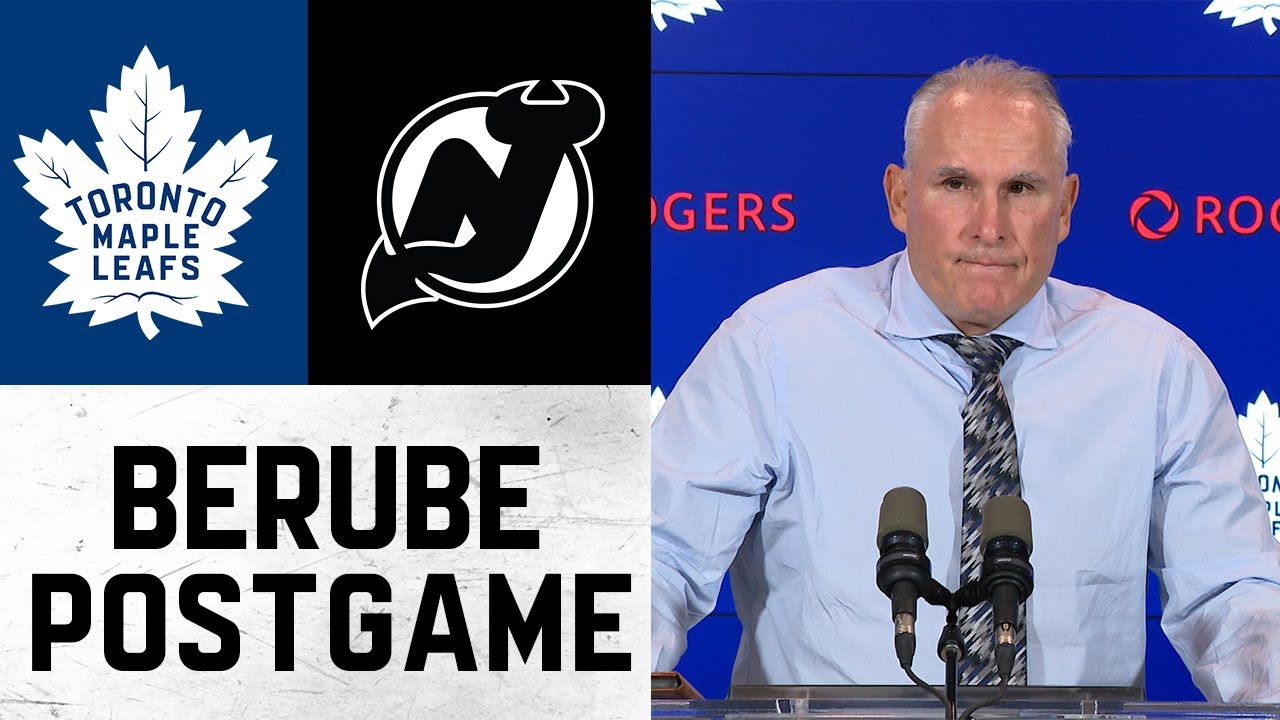 Craig Berube | Post Game vs. New Jersey Devils | October 21, 2025