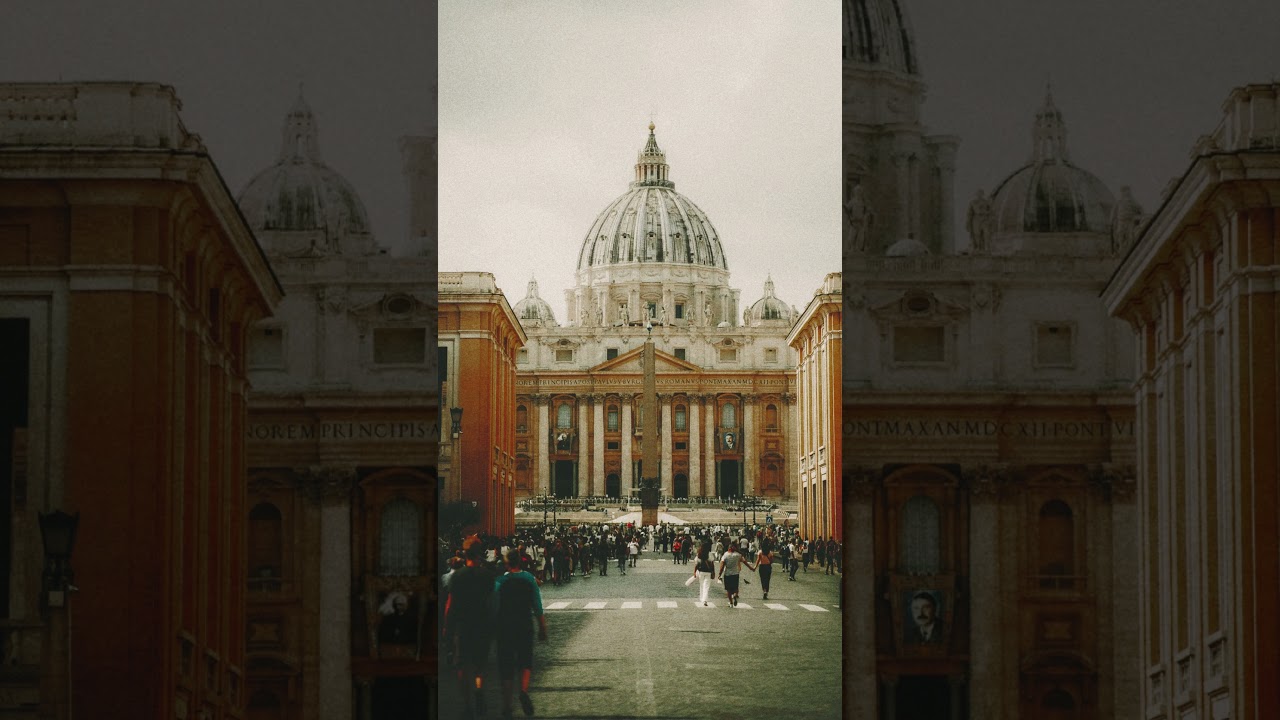 Construction of St  Peter's Basilica #vatican  #history #4th - 16th centuries