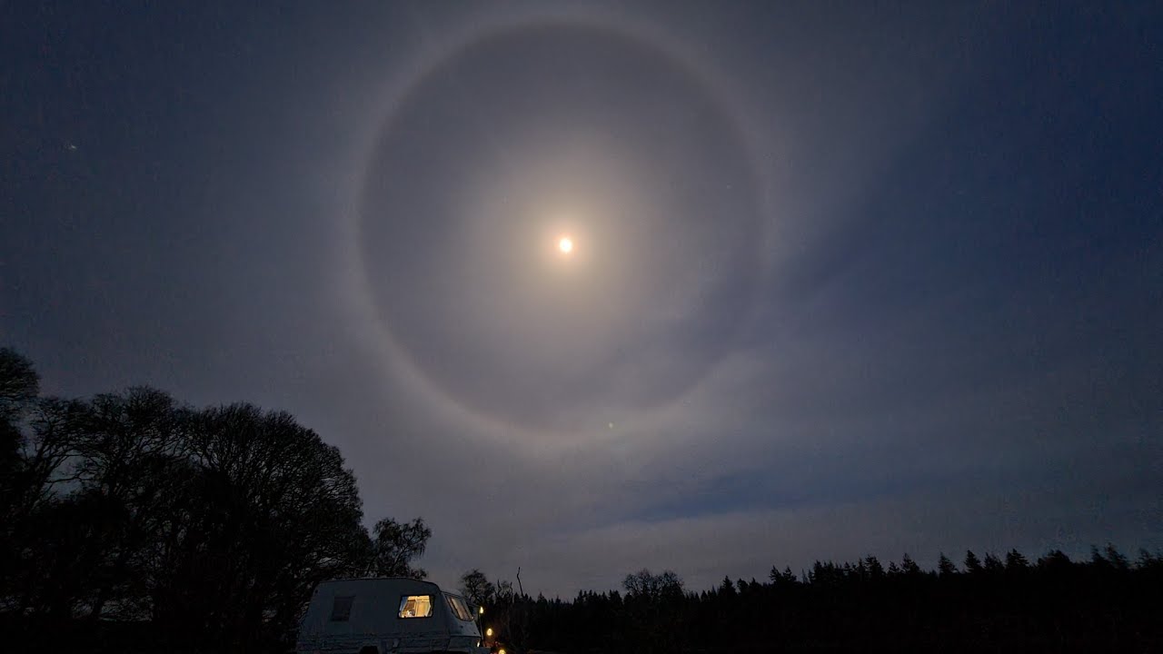 Quantum Family  Caravan Camping 🏕 🚐🔥🌚🌅 Loch Ken - Scotland May 2021