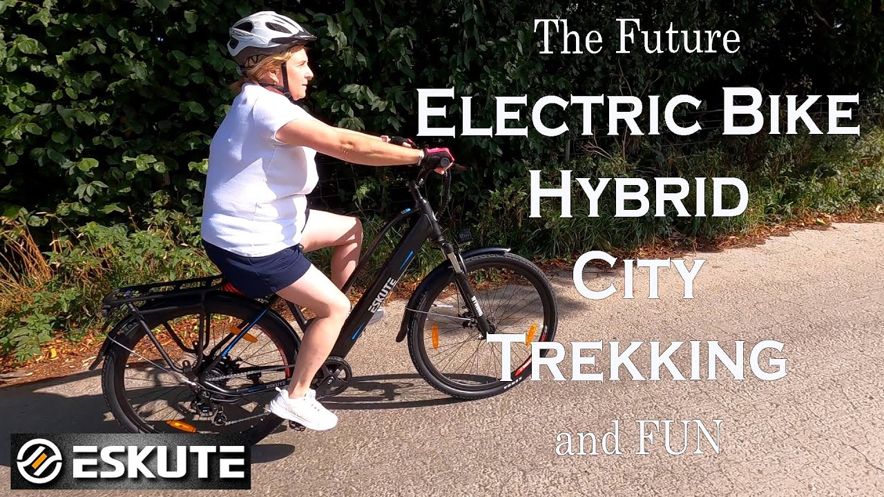 Electric Hybrid #eBike – Eskute Wayfarer – City Bike – Cheapest Option to commute
