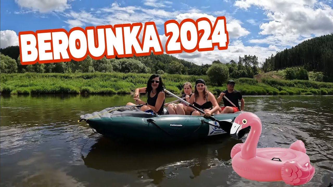 Berounka 2024 - rafty ‎/ GoPro 10/4K/60 fps / @78vavrova