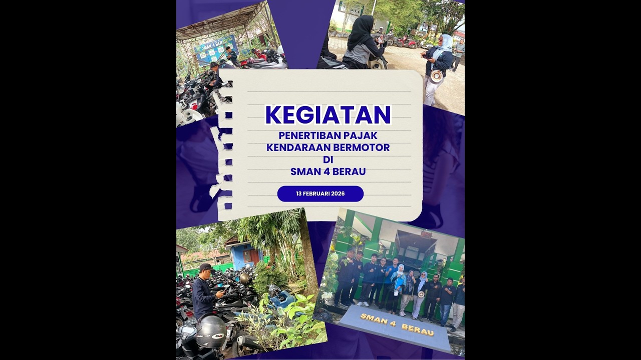 BAPENDA-Penertiban Pajak Kendaraan di SMAN 4 Berau