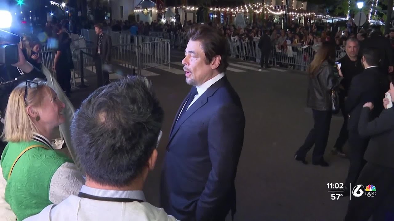 KSBY speaks with Benicio del Toro at Santa Barbara International Film Festival