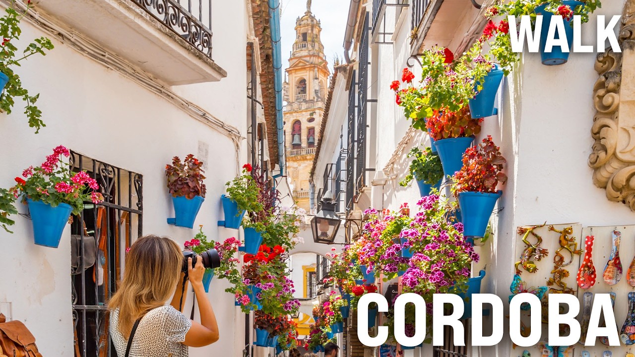 CORDOBA Walking Tour | Spain Immersive Walk for Big TVs [4K/60fps]