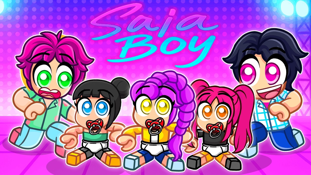 Huntrix ADOPTIERT von den Saja Boys in Roblox!