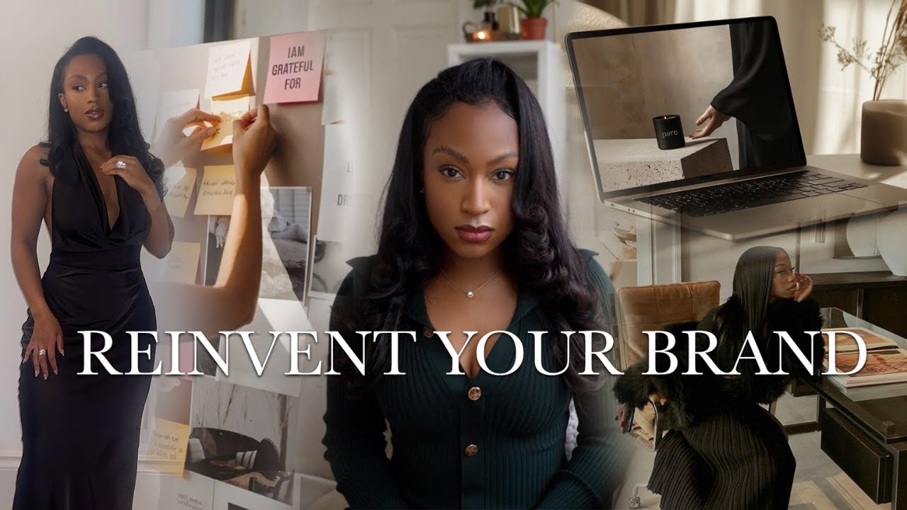how to REINVENT your PERSONAL BRAND and show up | a step by step process