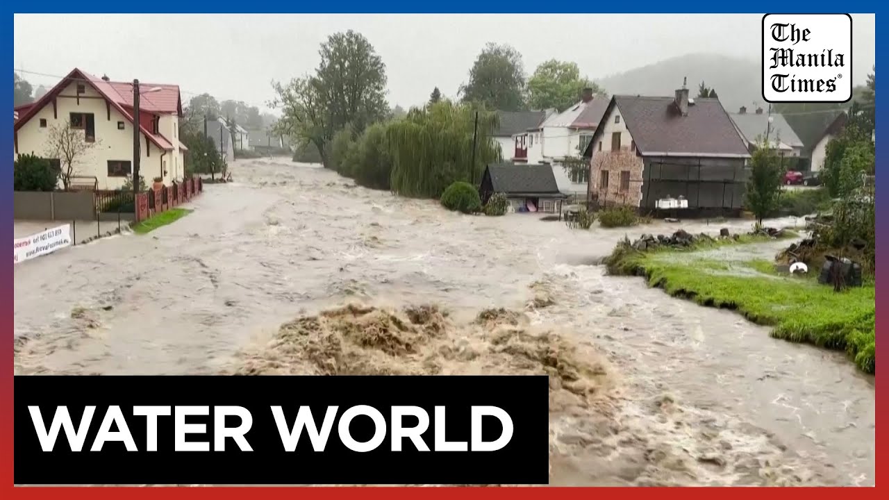 Second day of heavy flooding in Czech Republic, with more rain on the way