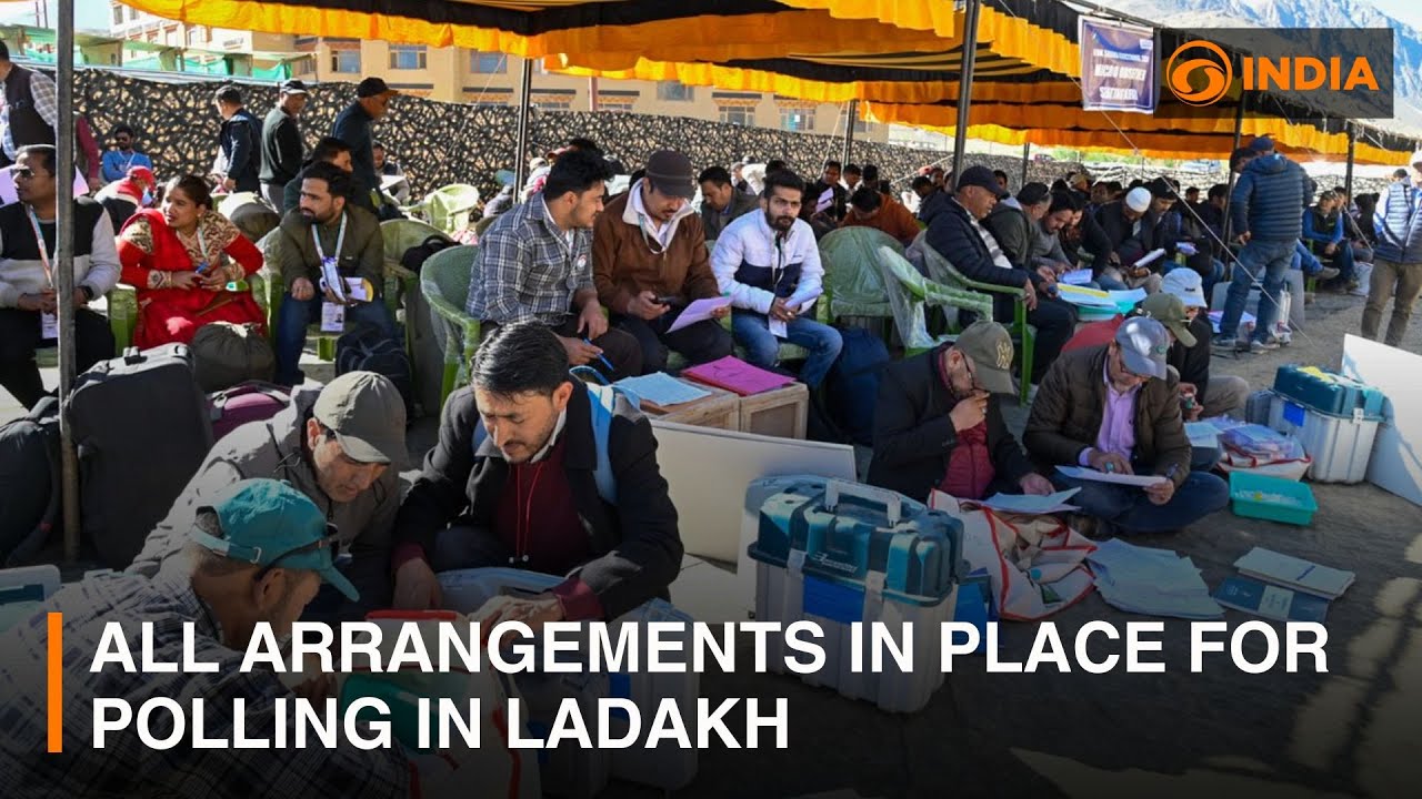 India: All arrangements in place for polling in Union Territory of Ladakh | DD India