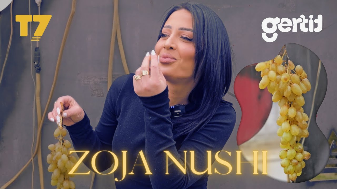 Me rrush në dorë, Zoja Nushi shëtitë në Rahovec, e mirëpresin me fishkëllima e kafe | T7