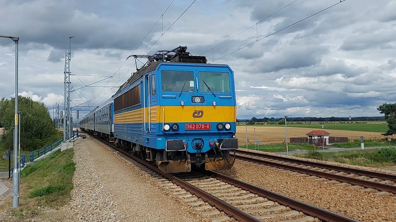 Vlaky Dynín zastávka 2.8.2024