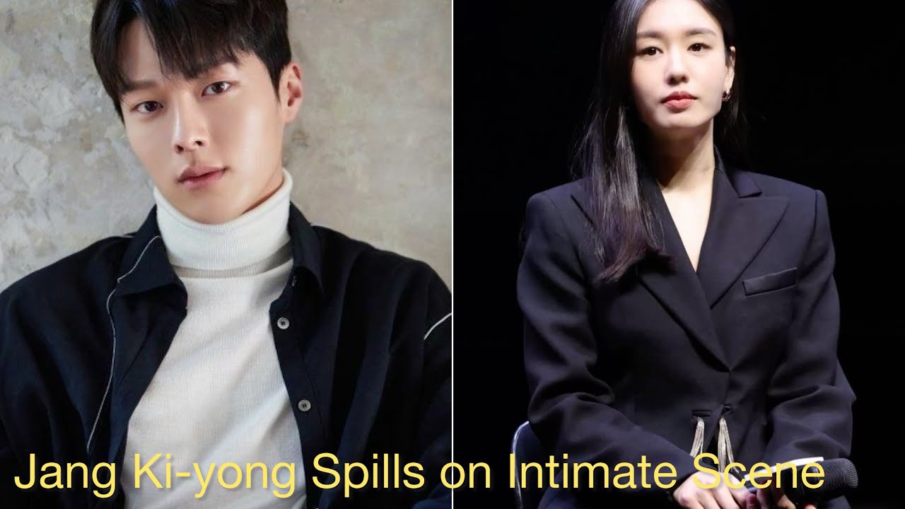 SHOCKING INTERVIEW! Ahn Eun-jin Turns Red After Jang Ki-yong Mentions Their Bed Scenes