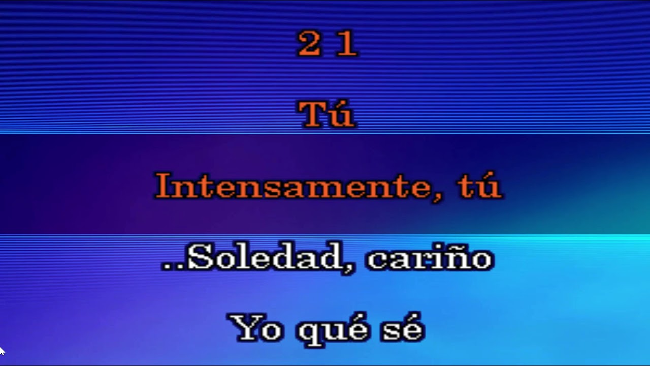 La incondicional Karaoke -4