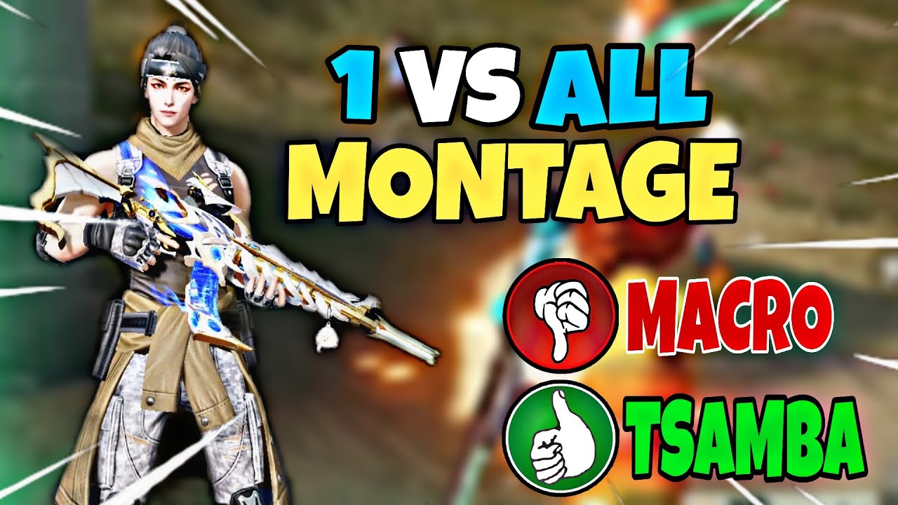 1 VS ALL MONTAGE "PATAY KUNG PATAY" | KNIVES OUT MONTAGE | ❌MACRO  ✔TSAMBA