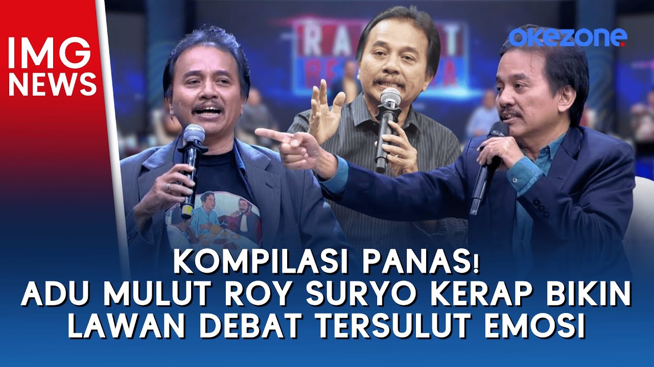 Kompilasi Panas Adu Mulut Roy Suryo, Kerap Bikin Lawan Debat Emosi | #RakyatBersuara
