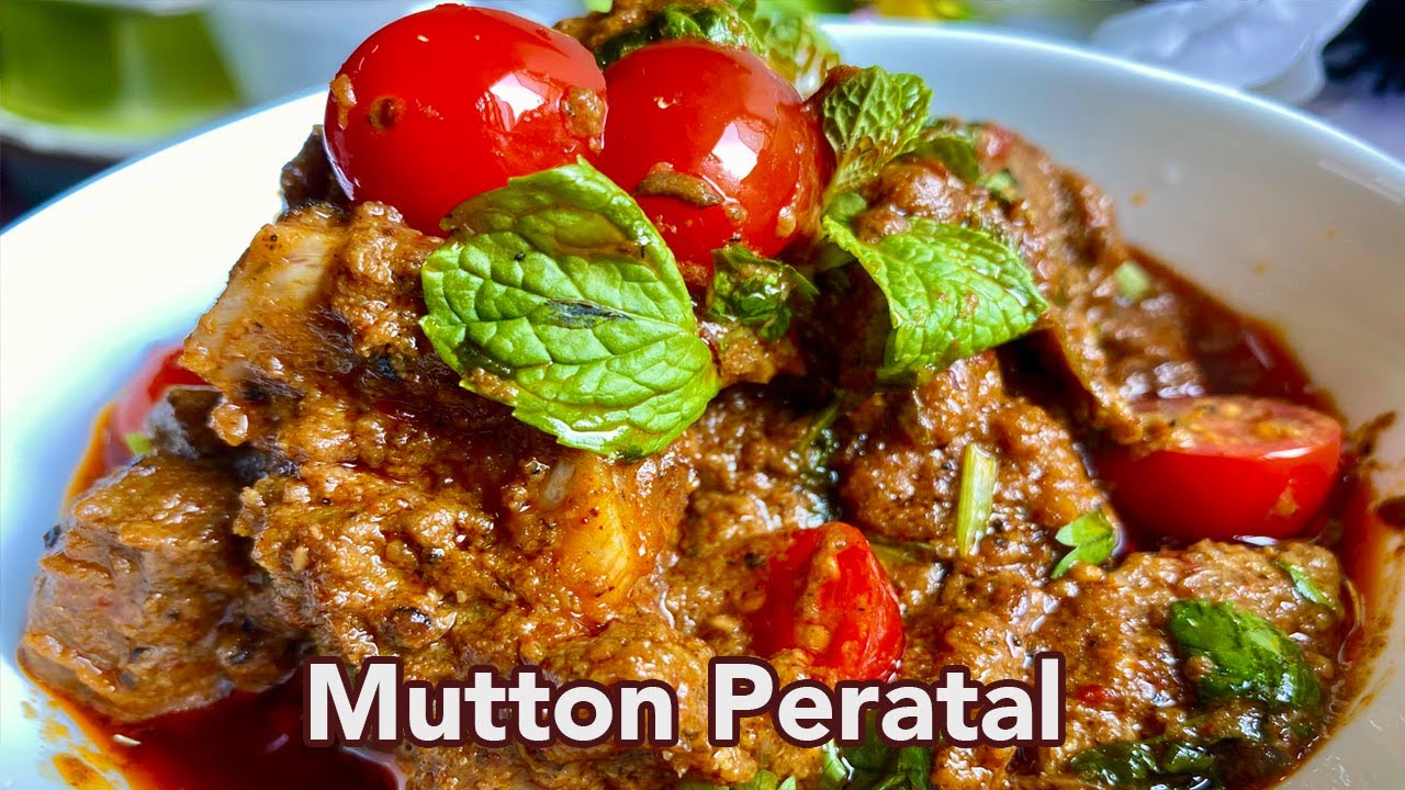 MUTTON PERATAL (MUTTON REMPAH) | Su's Cookbook