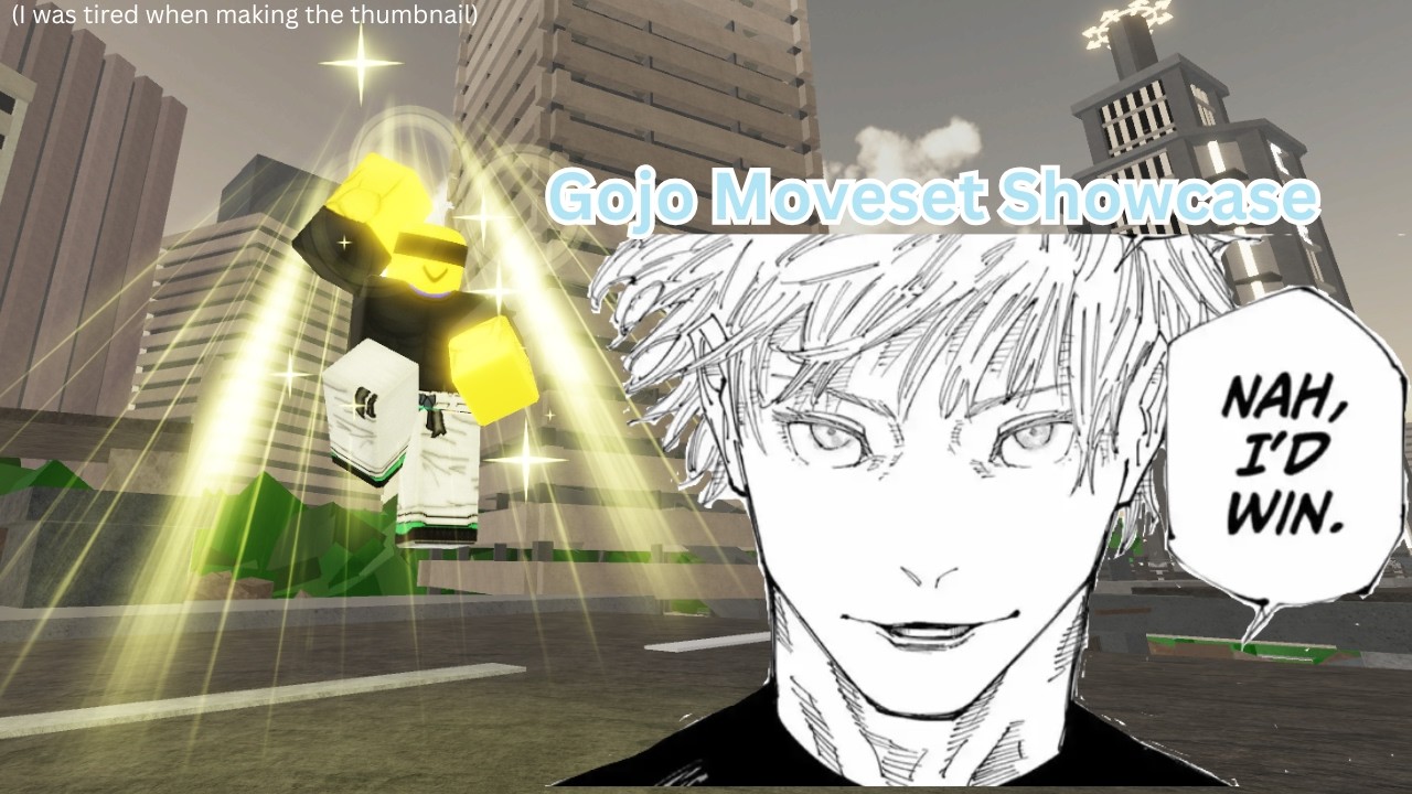 Gojo Moveset Showcase (with export code)